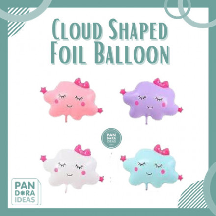 Clouds Shaped Foil Balloon | Balon Foil Bentuk Awan